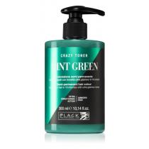 Тонер для волосся М'ятно Зелений Mint Green Crazy Toner Black Professional, 300 мл