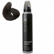 Кольоровий мус для волосся Темний сірий Color Mousse Black Professional, 200 мл