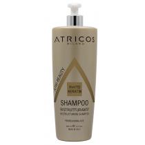 Шампунь з фітокератином для реструктуризації волосся Restructuring Shampoo Atricos, 1000 мл