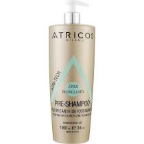Шампунь-детокс для волосся Очищуючий Pre Shampoo Purifying Detoxifying Atricos, 1000 мл