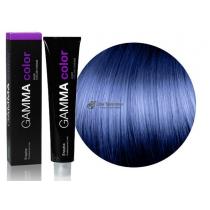 Стійка крем-фарба для волосся Gamma Color Erayba 0/10 Blue мікстон 0/10 синій, 100 мл