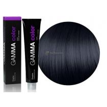 Стійка крем-фарба для волосся Gamma Color Erayba 1/10 Попелястий чорний, 100 мл