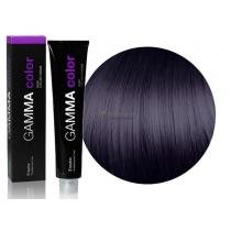 Стійка крем-фарба для волосся Gamma Color Erayba 1/80 Фіолетовий чорний, 100 мл