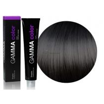 Стійка крем-фарба для волосся Gamma Color Erayba 3/00 Темно-каштановий, 100 мл