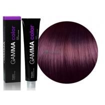 Стійка крем-фарба для волосся Gamma Color Erayba 5/80 Фіолетовий світло-каштановий, 100 мл