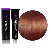 Стійка крем-фарба для волосся Gamma Color Erayba 6/34 Золотисто-мідний темний блондин, 100 мл
