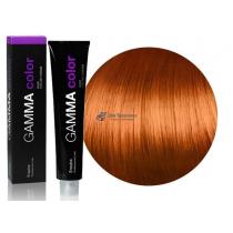 Стійка крем-фарба для волосся Gamma Color Erayba 8/44 Насичений мідний світлий блондин, 100 мл