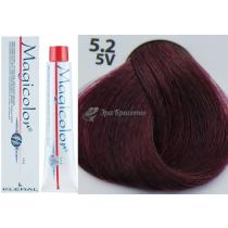 Стійка фарба для волосся Magicolor Kleral System 5.2 Фіолетовий світло-каштановий, 100 мл