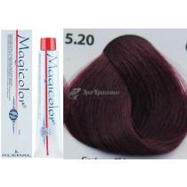 Стійка фарба для волосся Magicolor Kleral System 5.20 Світло-фіолетовий каштан, 100 мл