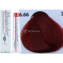 Стійка фарба для волосся Magicolor Kleral System 6.66 Яскраво-червоний темний блондин, 100 мл