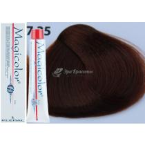 Стійка фарба для волосся Magicolor Kleral System 7.35 Русявий з теплим тютюновим відтінком, 100 мл