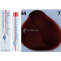 Стійка фарба для волосся Magicolor Kleral System 77.44 Мідний світлий блондин махагон, 100 мл
