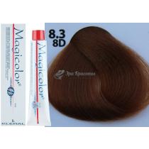 Стійка фарба для волосся Magicolor Kleral System 8.3 Світло-золотистий блондин, 100 мл