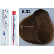 Стійка фарба для волосся Magicolor Kleral System 8.32 Райдужно-бежевий світлий блонд, 100 мл