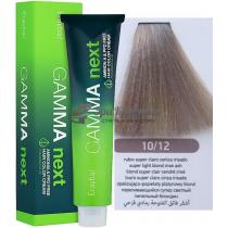 Безаміачна крем-фарба для волосся 10/12 Супер світлий блонд ірис попелястий Gamma Next Erayba, 100 мл