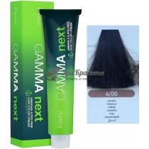 Безаміачна крем-фарба для волосся 4/00 Натуральний каштановий Gamma Next Erayba, 100 мл