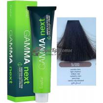 Безаміачна крем-фарба для волосся 5/00 Натуральний світло-каштановий Gamma Next Erayba, 100 мл