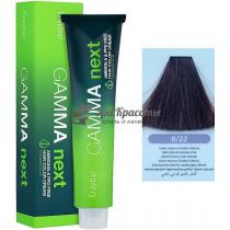 Безаміачна крем-фарба для волосся 6/22 Інтенсивний переливається темно-русявий Gamma Next Erayba, 100 мл
