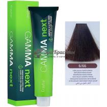 Безаміачна крем-фарба для волосся 6/66 Інтенсивний коричневий темно-русявий Gamma Next Erayba, 100 мл