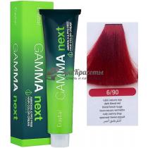 Безаміачна крем-фарба для волосся 6/90 Червоний темний блонд Gamma Next Erayba, 100 мл