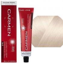 Крем-фарба для волосся 1012 Перлово-попелястий ультра світлий блондин Carmen Coloration Creme Eugene Perma, 60 мл