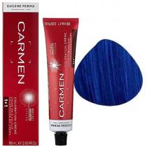 Крем-фарба для волосся 0/10 Bleu Синій мікстон Carmen Coloration Creme Eugene Perma, 60 мл