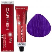 Крем-фарба для волосся 0/20 Violet Фіолетовий мікстон Carmen Coloration Creme Eugene Perma, 60 мл