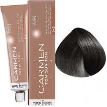 Тонуюча фарба для волосся 5/11 світлий шатен інтенсивно-попклястий Carmen Ton sur Ton Eugene Perma, 60 мл