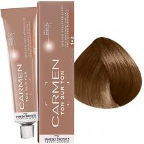Тонуюча фарба для волосся 6/24 Темний блондин перламутрово-мідний Carmen Ton sur Ton Eugene Perma, 60 мл