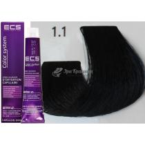 Стійка фарба для волосся 1.1 ECS, 100 мл