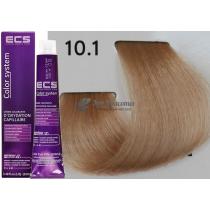 Стійка фарба для волосся 10.1 Попелястий платиновий блондин ECS, 100 мл