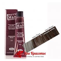 Крем-фарба для волосся 5 світлий каштан Man Color Lisap, 60 мл