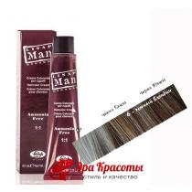 Крем-фарба для волосся 6 темний блондин Man Color Lisap, 60 мл