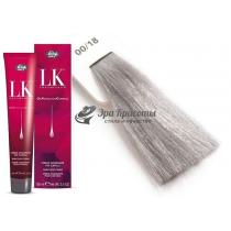 Крем-фарба для волосся 00/18 мікстон сріблястий LK OPC Lisap, 100 мл