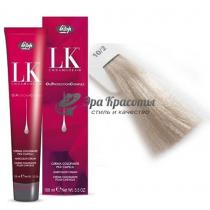 Крем-фарба для волосся 10/2 ультрасвітлий блондин попелястий LK OPC Lisap, 100 мл