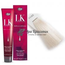 Крем-фарба для волосся 11/02 суперосветлітель натуральний попелястий LK OPC Lisap, 100 мл
