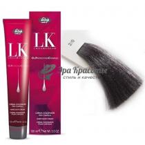 Крем-фарба для волосся 2/0 брюнет LK OPC Lisap, 100 мл