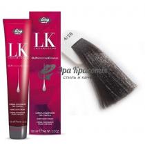 Крем-фарба для волосся 4/28 шатен перлинно-попелястий LK OPC Lisap, 100 мл