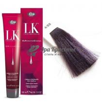 Крем-фарба для волосся 4/88 шатен інтенсивно-фіолетовий LK OPC Lisap, 100 мл