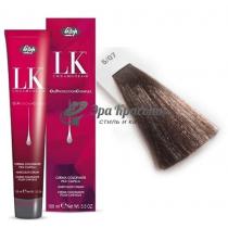 Крем-фарба для волосся 5/07 світлий шатен натуральний бежевий LK OPC Lisap, 100 мл