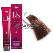 Крем-фарба для волосся 5/23 світлий шатен попелясто-золотистий LK OPC Lisap, 100 мл