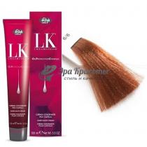 Крем-фарба для волосся 6/6 темний блондин мідний LK OPC Lisap, 100 мл