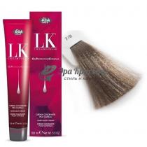 Крем-фарба для волосся 7/9 блондин коричневий холодний LK OPC Lisap, 100 мл