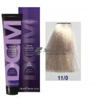 Крем-фарба для волосся 11/0 ультрасвітлий блондин платиновий натуральний Hair color cream DCM. 100 мл
