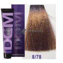 Крем-фарба для волосся 8/78 світлий блондин мокко Hair color cream DCM. 100 мл