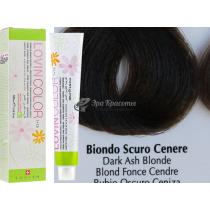 Стійка фарба для волосся 6.1 Попелястий темний блондин Lovin Color Lovien Essential, 100 мл