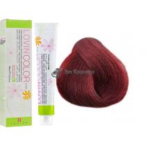 Стійка фарба для волосся 5.60 Інтенсивно червоний світлий каштан Lovin Color Lovien Essential, 100 мл