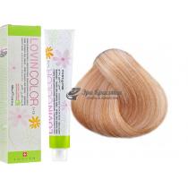 Стійка фарба для волосся 9.32 Світло-бежевий райдужний блонд Lovin Color Lovien Essential, 100 мл