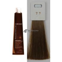 Стійка фарба для волосся 7.7 Блондин коричневий Color Permanent Papillon Care Coiffance, 100 мл
