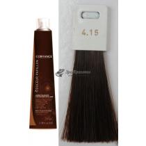Стійка фарба для волосся 4.15 Каштановий холодний коричневий Color Permanent Papillon Care Coiffance, 100 мл